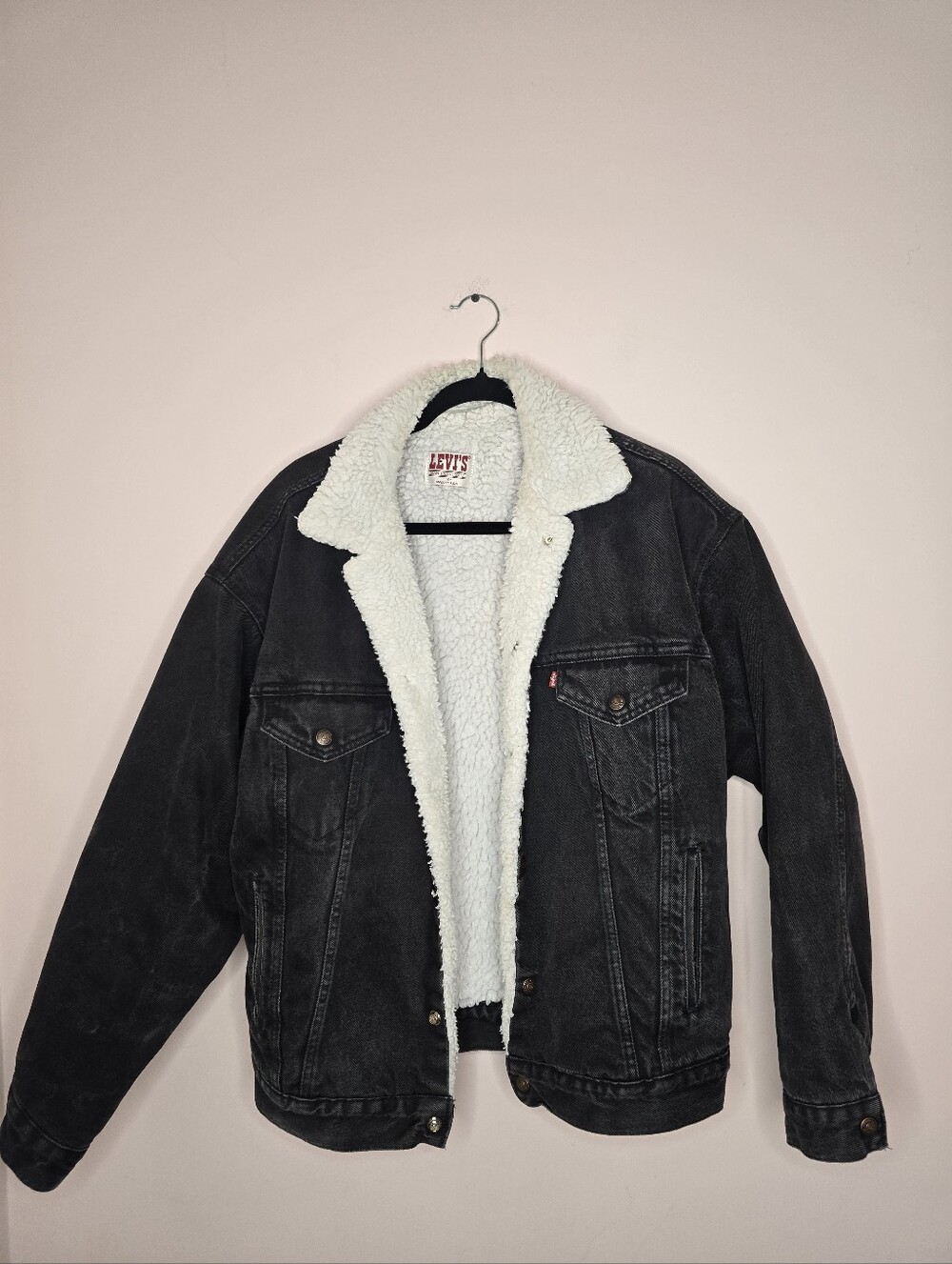 Vintage 80s Levi's Sherpa Trucker Jacket